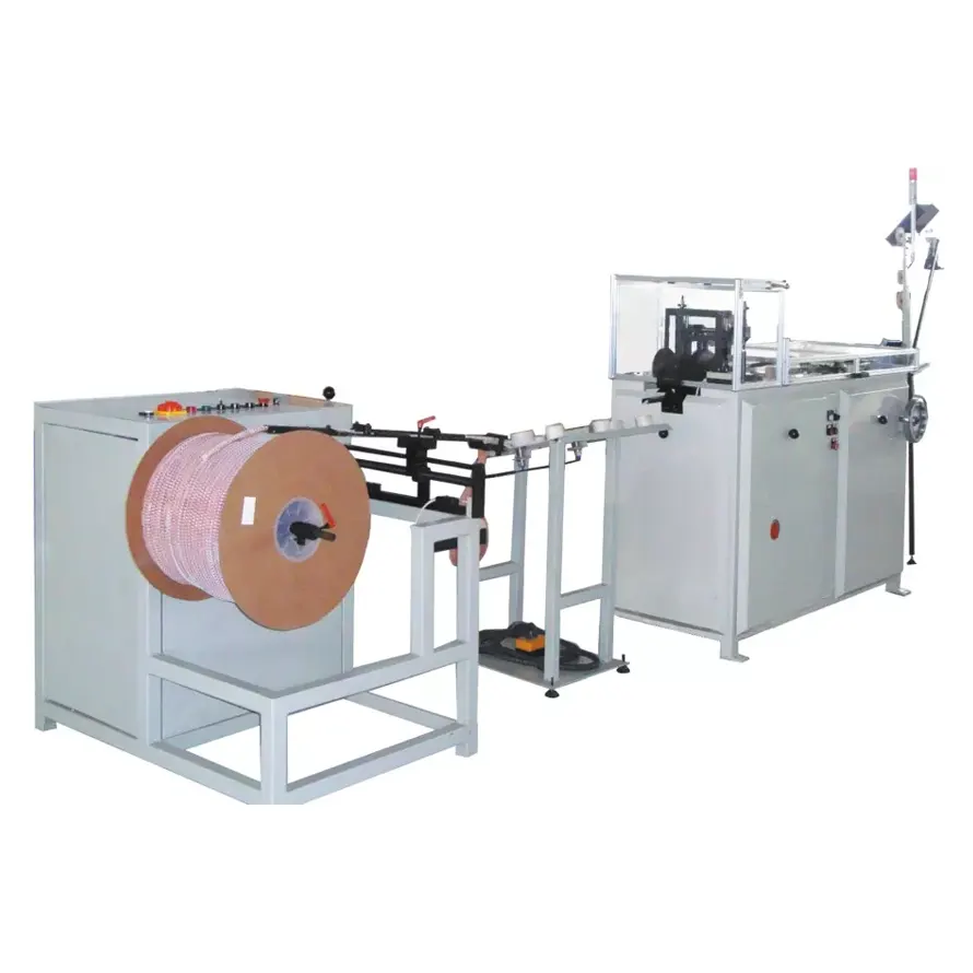 Twin Ring Wire Comb Forming och Binding Machine